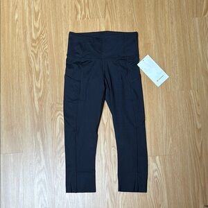 NWT Lululemon Fast and Free Crop 19”